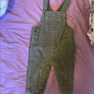 Carter's Olive Corduroy Overalls